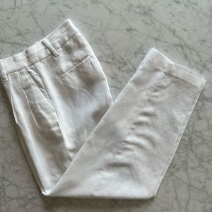 ARITZIA carrot linen pant